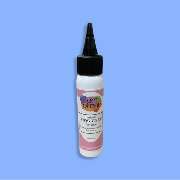 Art Glitter Dries Clear Adhesive Glue - 2 oz - Picture 4 of 4